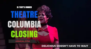 Is Toby's Dinner Theatre in Columbia Closing? Latest Updates