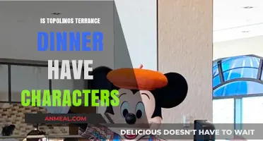 Topolino's Terrace Dinner: Character Appearances and Dining Experience