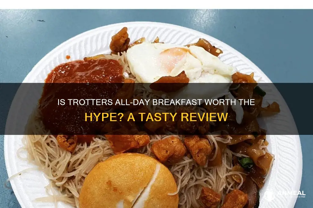 is trotters all day breakfast