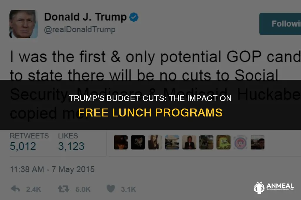 is trump cutting free lunch