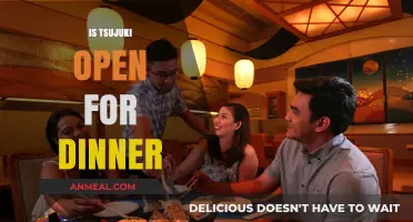 Is Tsujuki Open for Dinner? Exploring Evening Dining Options