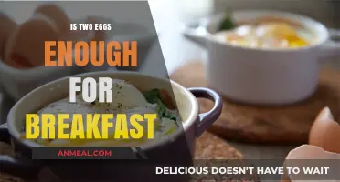 Eggs for Breakfast: Are Two Enough to Fill You Up?
