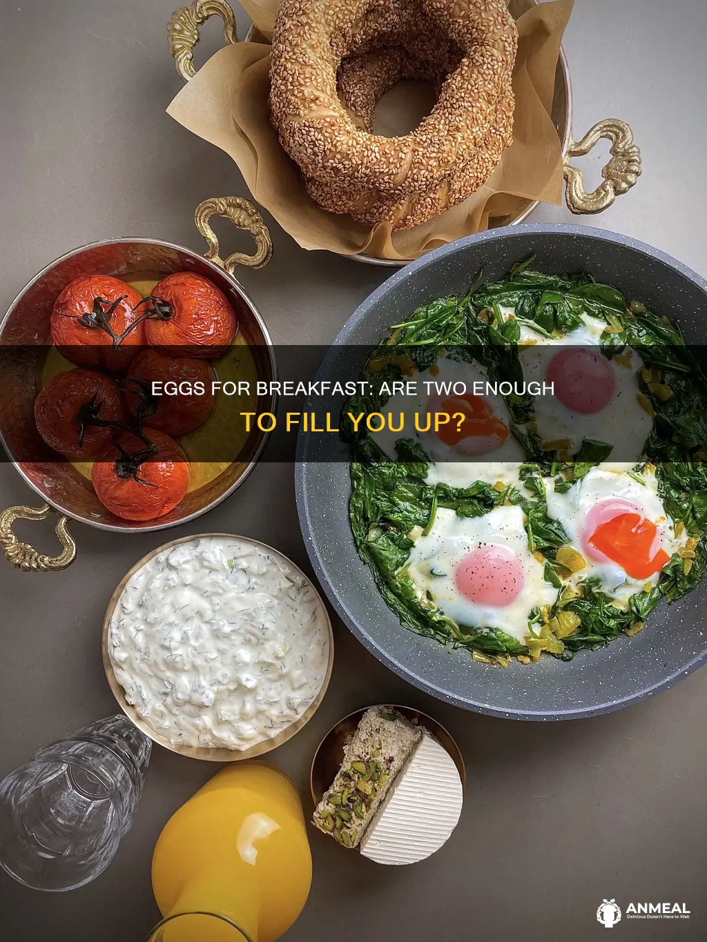 is two eggs enough for breakfast