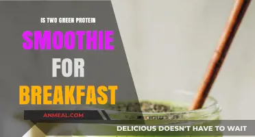 Green Protein Smoothie for Breakfast: Healthy Choice or Overkill?