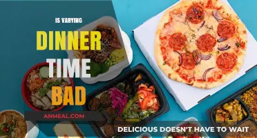 Is Varying Dinner Time Bad? Exploring the Impact on Health and Habits