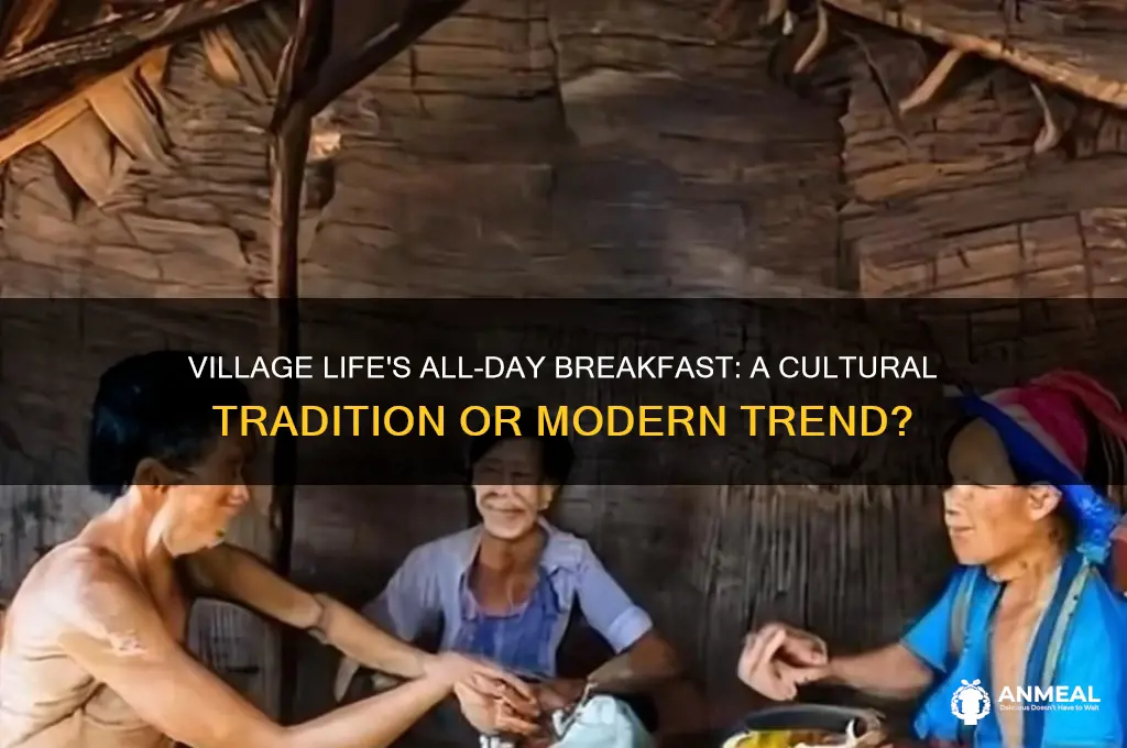 is village in all day breakfast