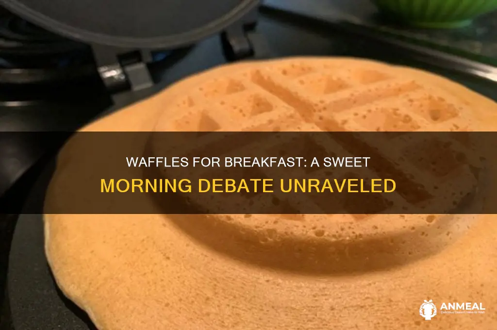 is waffle a breakfast