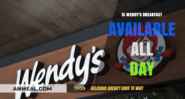 Wendy's Breakfast Hours: Can You Order All Day Long?