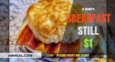 Wendy's Breakfast Menu: Is the $1 Deal Still Available?