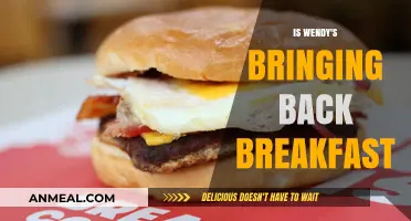Wendy's Breakfast Return: Rumors, Updates, and What Fans Can Expect