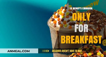 Cinnabon Delights: Breakfast-Only or Anytime Treat at Wendy's?