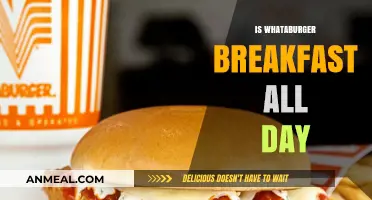 Does Whataburger Serve Breakfast All Day? Menu Hours Explained