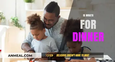 What's for Dinner? Simplifying Meal Planning for Busy Families