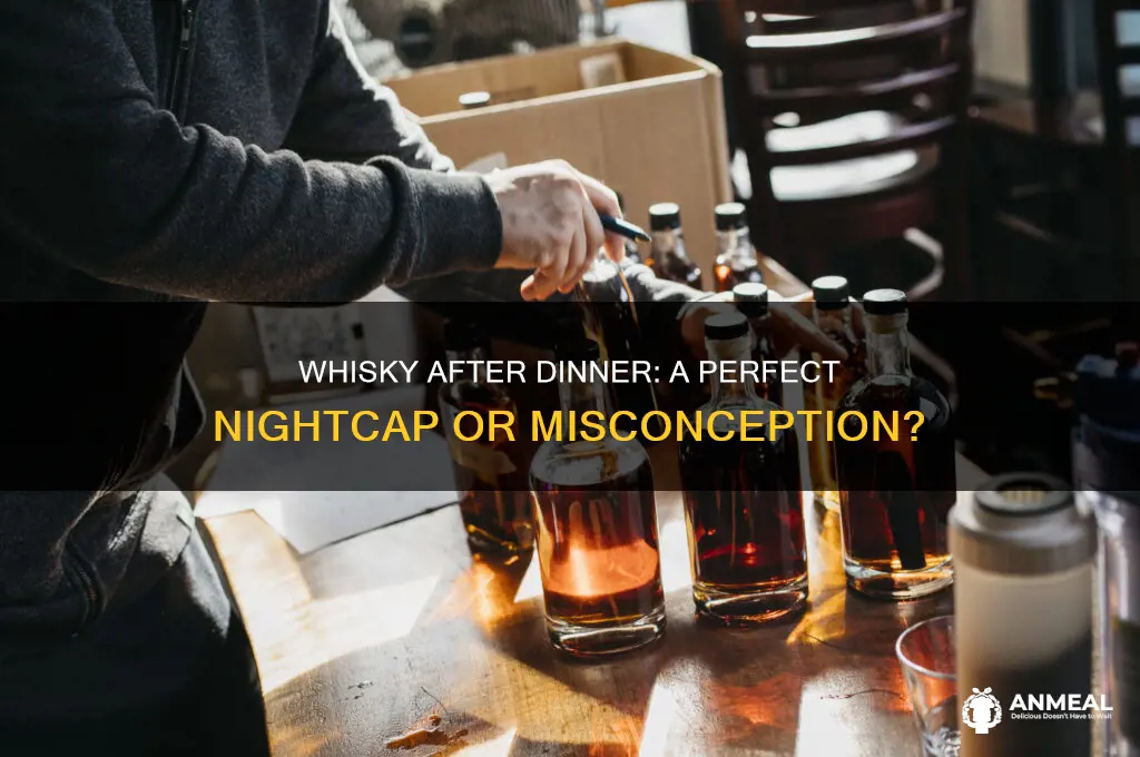 is whisky an after dinner drink