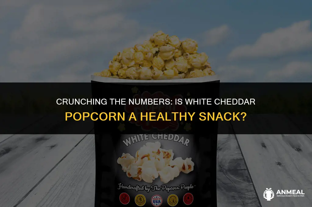 is white cheddar popcorn a healthy snack