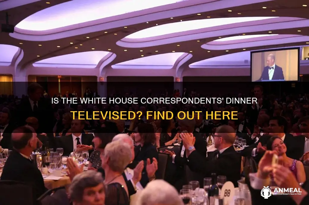 is white house correspondents dinner televised