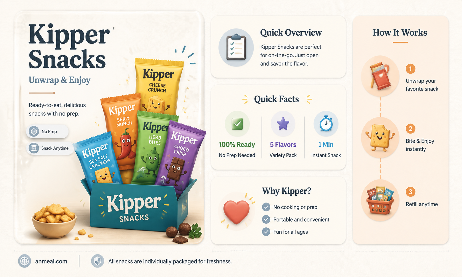 are kipper snacks ready to eat