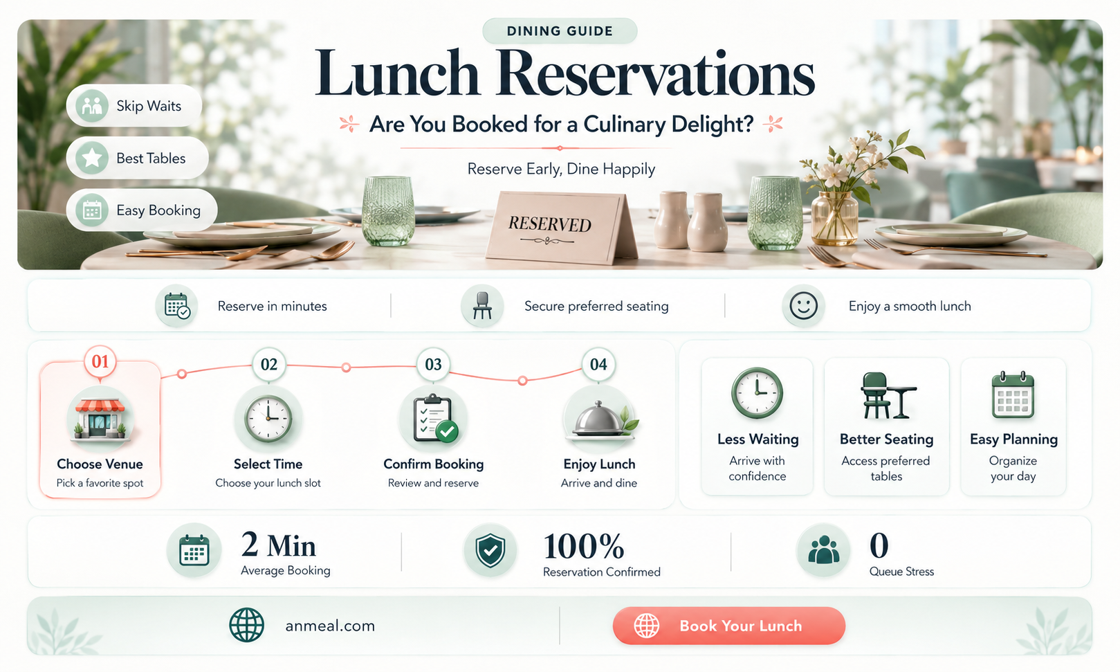 are you booked for lunch