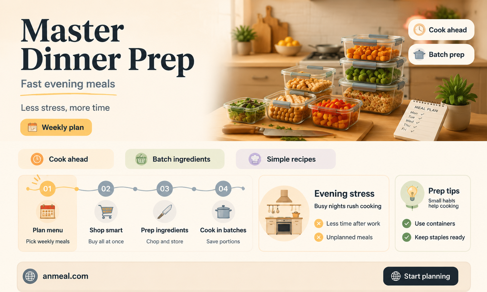 are you preparing dinner