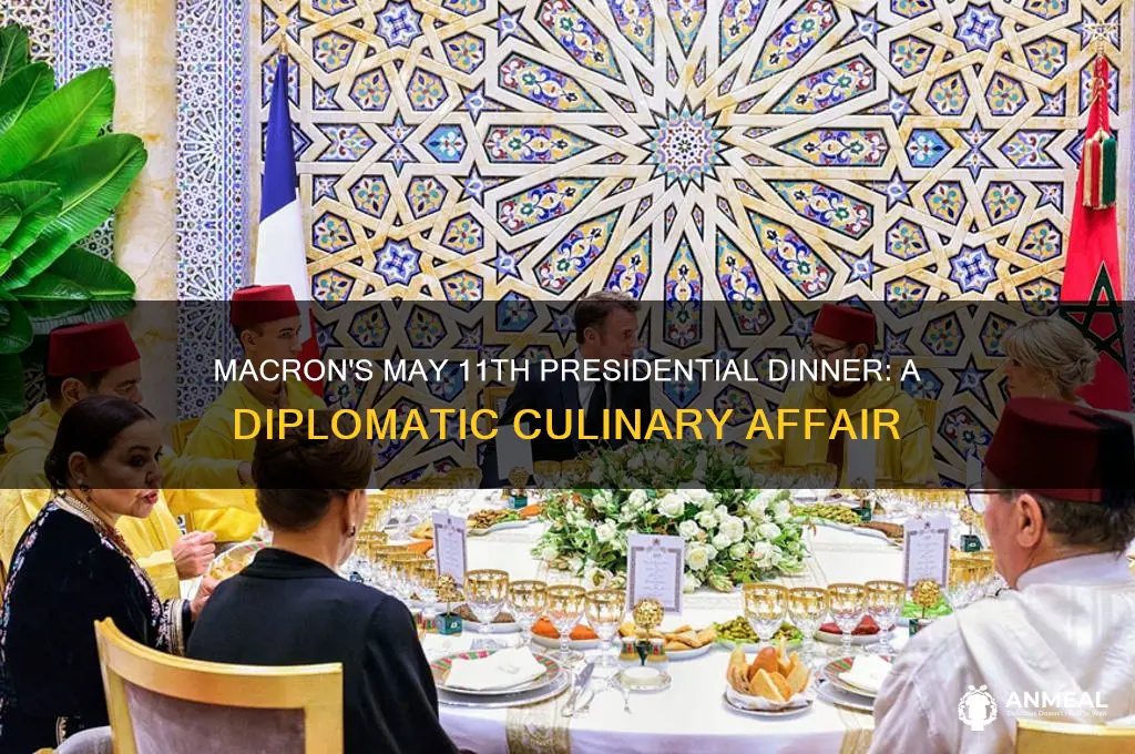 may 11th presidential dinner macron