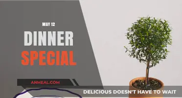 Savor the Flavors: May 12 Dinner Special Unveiled Tonight