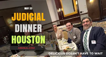 Houston's May 23 Judicial Dinner: Networking, Insights, and Legal Community Highlights