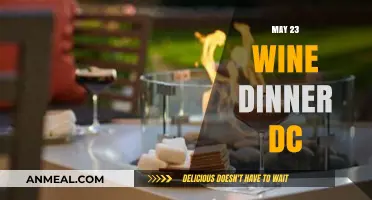 Savor the Night: May 23 Wine Dinner in DC