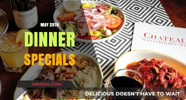 Savor the Flavors: May 25th Dinner Specials You Can't Miss