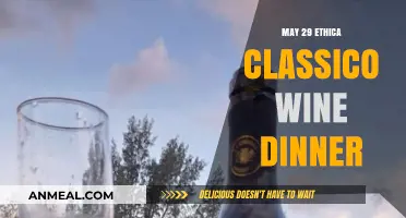 Ethica Classico Wine Dinner: A May 29 Culinary Experience