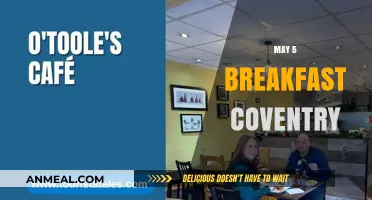 Coventry's May 5 Breakfast Guide: Top Spots & Morning Delights