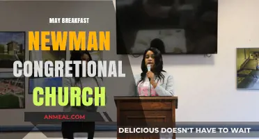 May Breakfast at Newman Congregational Church: Community, Faith, and Fellowship