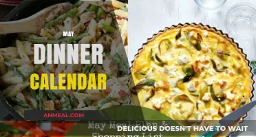 Delicious May Dinner Ideas: Your Monthly Meal Planning Calendar