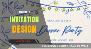 Elegant May Dinner Invitation Design Ideas for Your Special Event