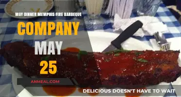 Memphis Fire BBQ: May 25 Dinner Experience at Memphis Fire Barbeque Company
