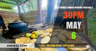 Modern Yucatan May Themed Dinner: A Culinary Journey on May 6th