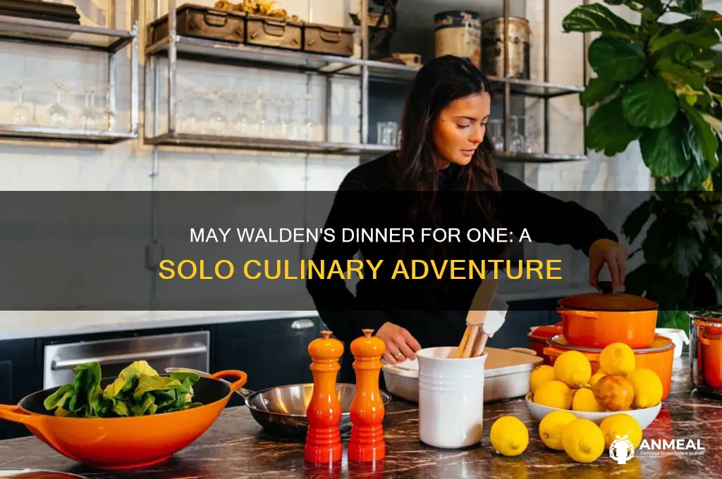 may walden dinner for one