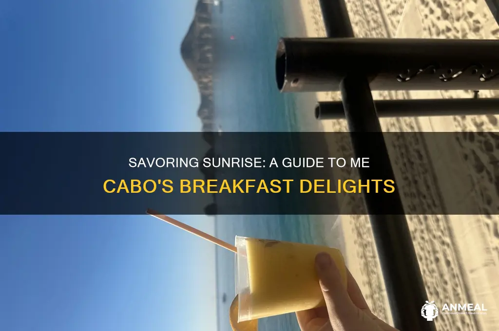 me cabo breakfast