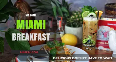 Savoring ME Miami's Breakfast: A Culinary Morning Experience
