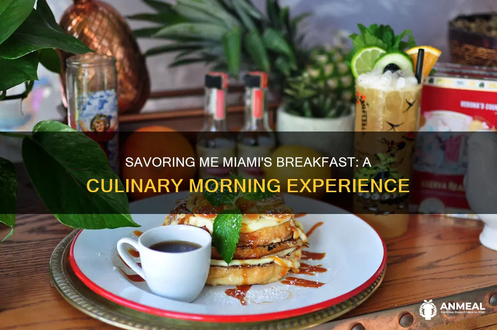 me hotel miami breakfast