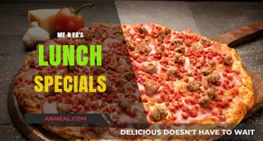 Delicious Discoveries: Unveiling Me-N Ed's Lunch Specials