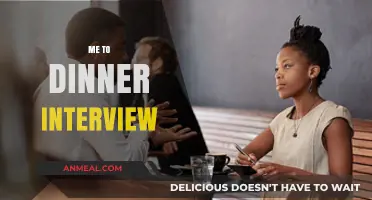 Mastering the Art of the 'Me to Dinner' Interview: Tips & Tricks