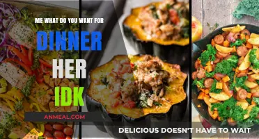 What’s for Dinner? Solving the Daily 'IDK' Dilemma Together