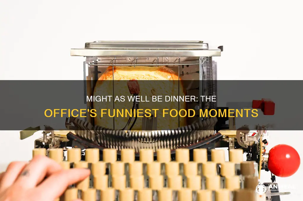 might as well be dinner the office