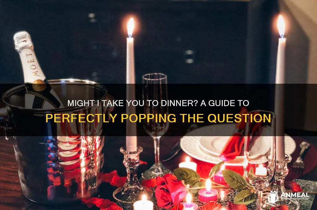 might i take you to dinner