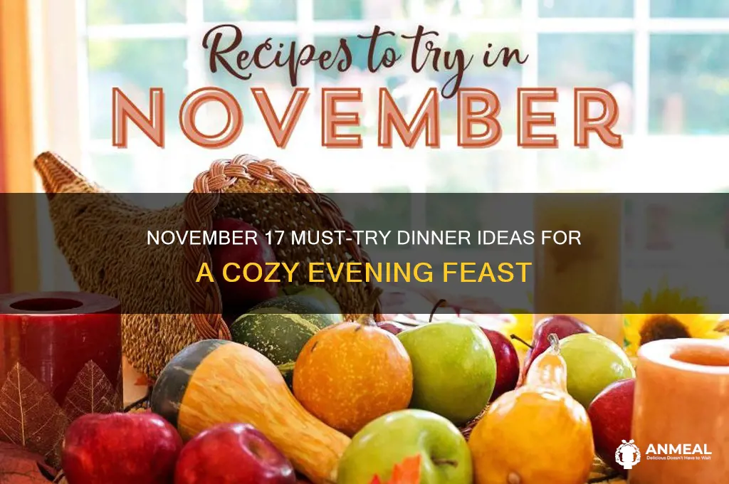 must dinner november 17