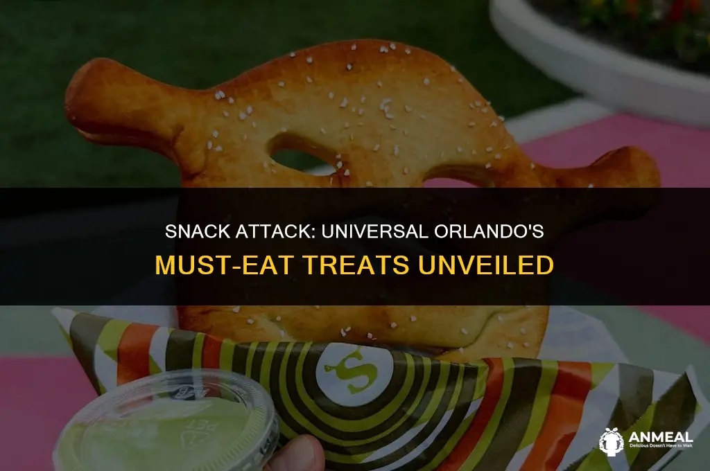 must eat snacks at universal orlando