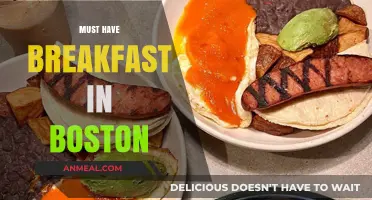 Boston's Best Breakfast Spots: Must-Try Morning Delights in Beantown