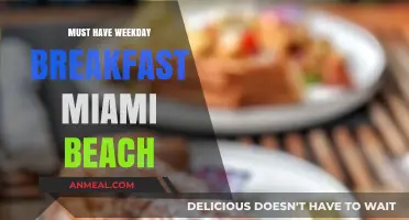 Miami Beach Weekday Breakfast Essentials: Top Picks to Start Your Day