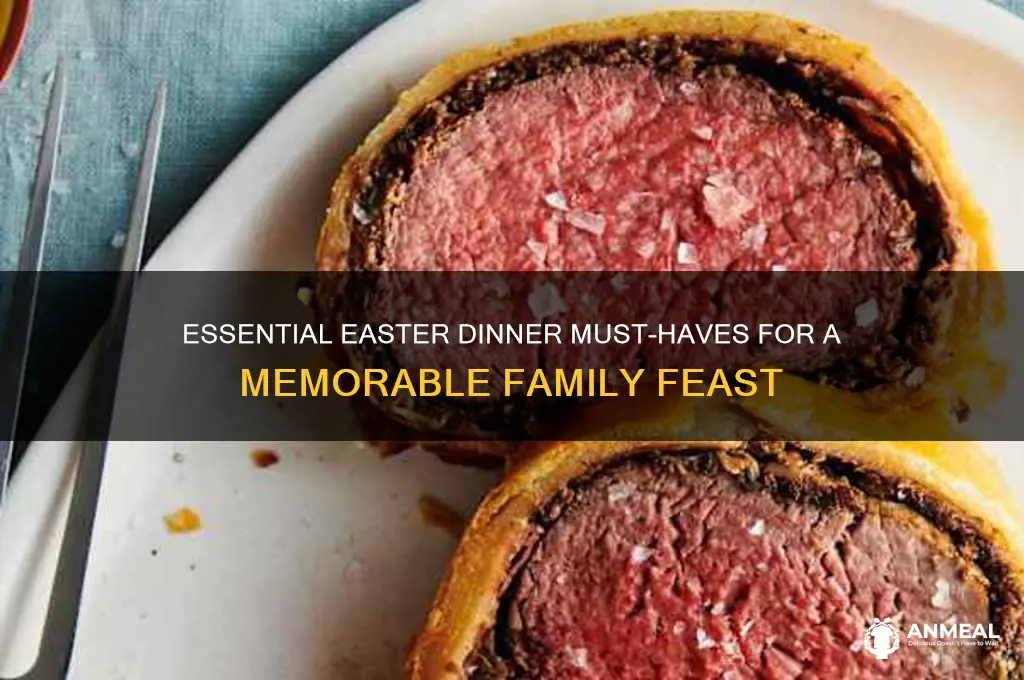 must haves for easter dinner