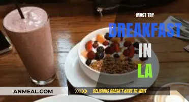 LA's Best Breakfast Spots: Must-Try Morning Delights in the City
